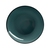 Astera Javiel Vitrified Porcelain Sea Green Round Coupe Plate 28cm