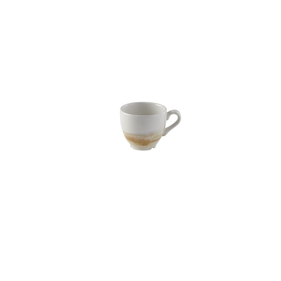 Dudson Finca Vitrified Porcelain Sandstone Espresso Cup 10cl 3.5oz