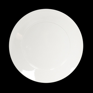Crème-Esprit Wide Rime Fine Plate-31cm