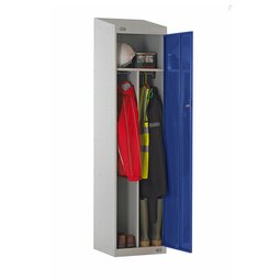 Clean & Dirty Locker - Camlock - Slope Top - Blue Door