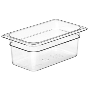 Cambro Gastronorm Container 1/4 Clear Polycarbonate 162x100mm