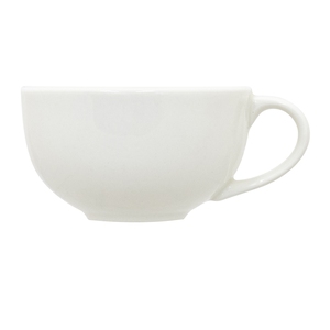 Crème Renoir Vitrified Porcelain White Cup 23cl 8oz