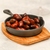 Artesà Cast Iron Round Mini Fry Pan with Board 15cm