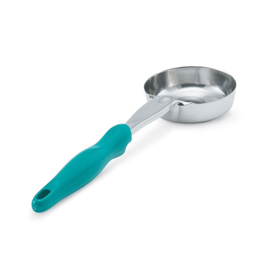 Cambro Spoodle 6oz Stainless Steel With Teal Handle