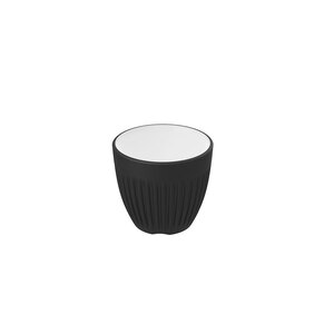 Dalebrook Talon Melamine Noir Black Round Espresso Cup 3.2oz 95ml