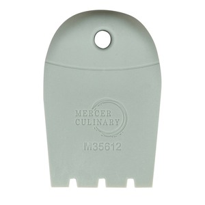 Mercer Silicone Plating Wedge 4mm Square Notch 9.5x6.4cm Green