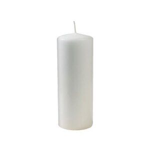 Pillar Candle White 7cm Diameter