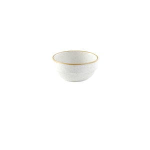 Churchill Stonecast Vitrified Porcelain Barley White Round Stacking Bowl 11.5x5.5cm 36cl