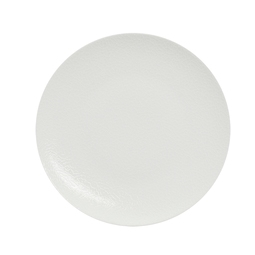 Ariane Peel White Coupe Flat Plate 25cm