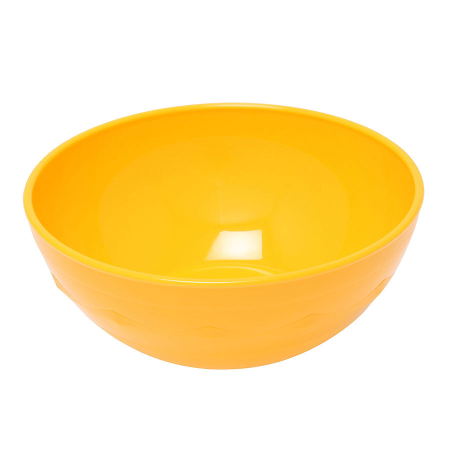 Harfield Polycarbonate Yellow Round Bowl 10cm 225ml 8oz