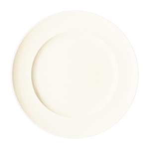 Rak Classic Gourmet Vitrified Porcelain White Round Flat Plate 15cm