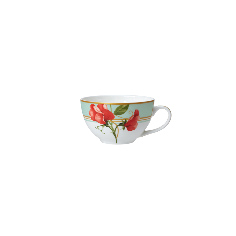 William Edwards Trellis Bone China White Tea for One Cup 26cl