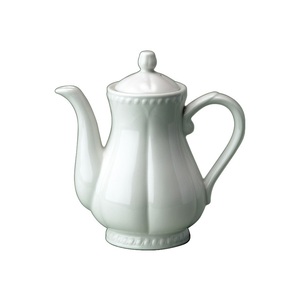 Churchill Buckingham Vitrified Porcelain White Coffee Pot 20oz
