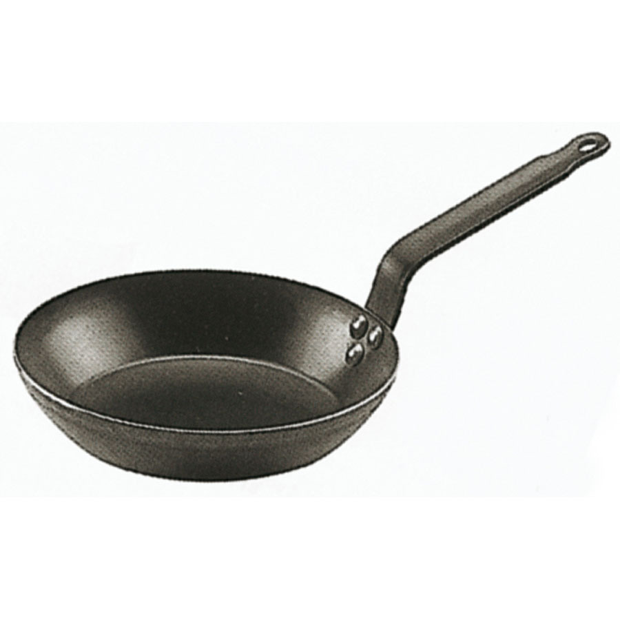 deBuyer La Lyonnaise Omelette Pan Black Iron 18cm
