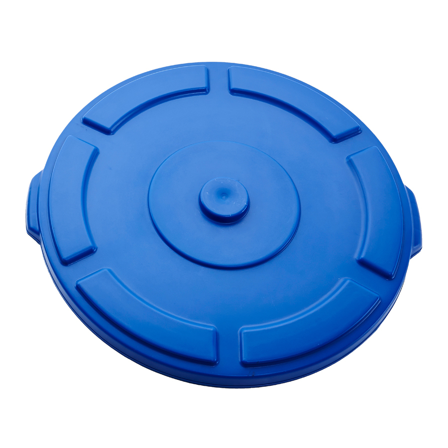 Trust Thor Lid For Round All Purpose Bin 38L Blue HDPE 44.7x40.6x5.2 cm