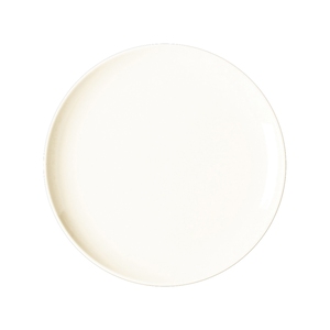 Rak Nano Vitrified Porcelain White Round Flat Coupe Plate 15cm