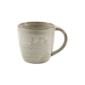 Genware Terra Porcelain Grey Mug 30cl 10.5oz