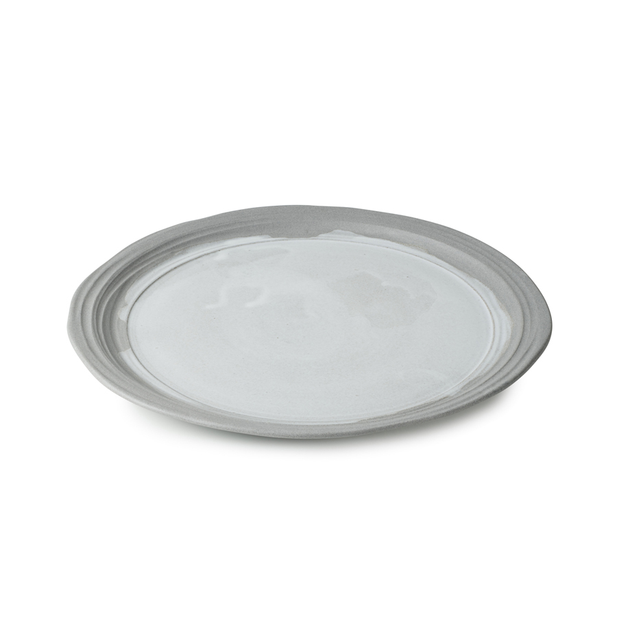 Revol No.W Ceramic Arctic White Round Dinner Plate 25.5cm