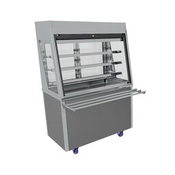 CED Glide 3/1GN Refrigerated Multideck with Shutter & Tray Rail