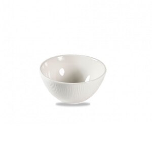 Churchill Bamboo Vitrified Porcelain White Snack Bowl 14.5fl Oz