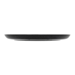 Artisan Granite Vitrified Fine China Black Round Plate 27cm