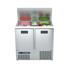 Foster x RS2H Xtra Prep Counter with Saladette Top - 2 door