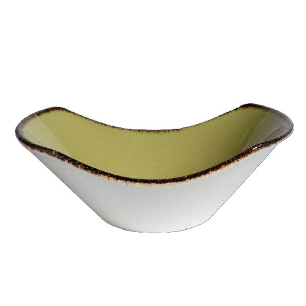 Steelite Terramesa Vitrified Porcelain Olive Scoop Bowl 16.5cm 6.5 Inch