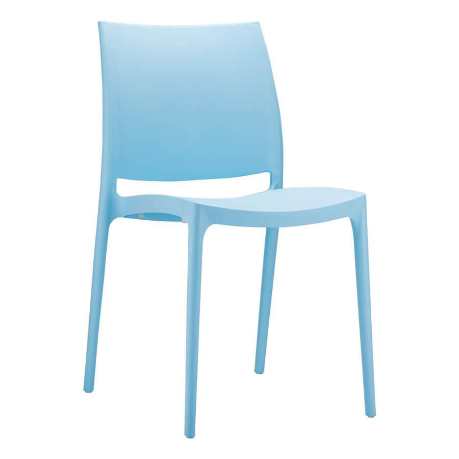 ZAP MAYA Side Chair - Light Blue - set of 4
