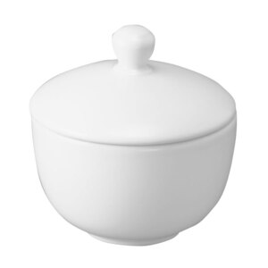 Churchill Whiteware Vitrified Porcelain Round Lid For Sugar Bowl B1819