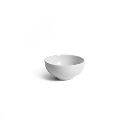 Crème Monet Vitrified Porcelain White Round Side Bowl 9cm