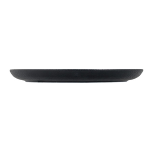Artisan Onyx Vitrified Fine China Black Round Plate 30cm