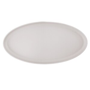 Creative Copenhagen Melamine Matte White Oval Dish 475x240x35mm