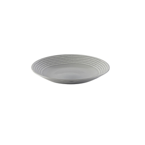 Dudson Harvest Norse Vitrified Porcelain Grey Round Deep Coupe Plate 28.1cm