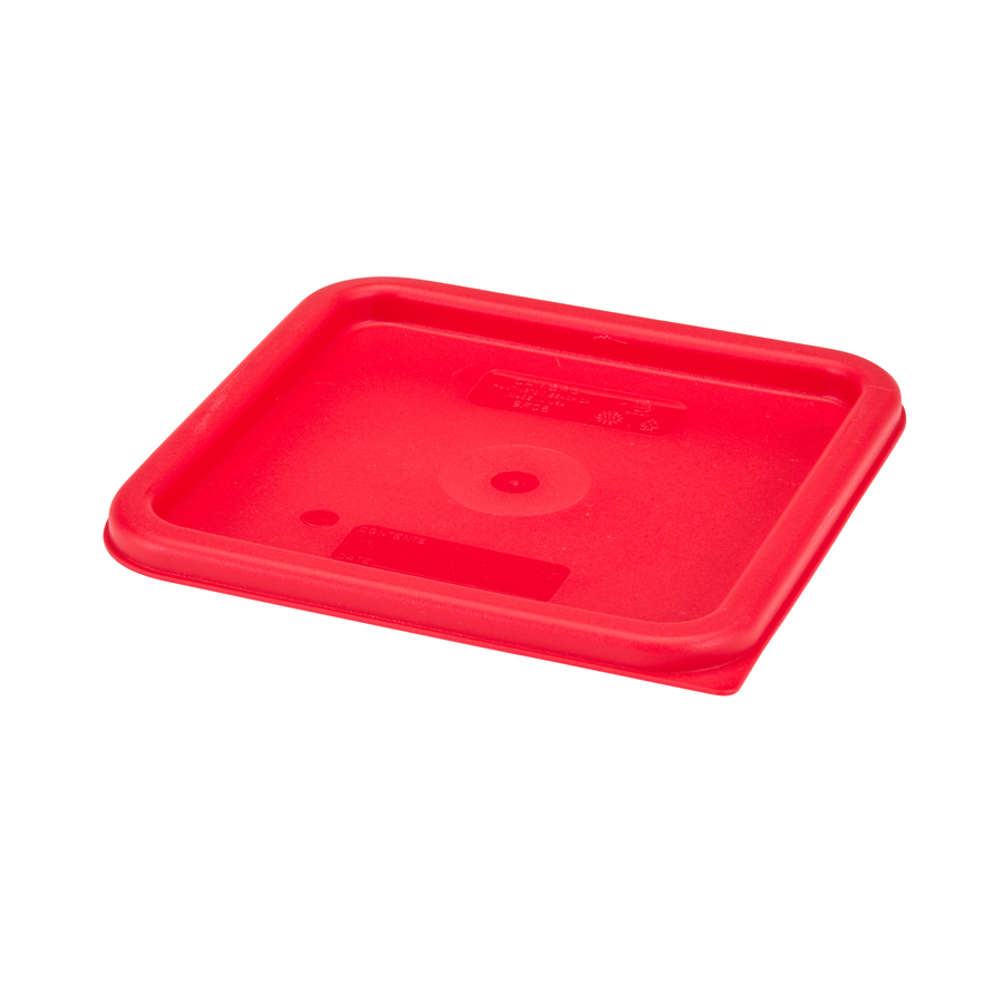 Cambro Container Lid Polycarbonate Red 21.5cm