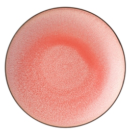 Utopia Coral Porcelain Pink Round Plate 27cm