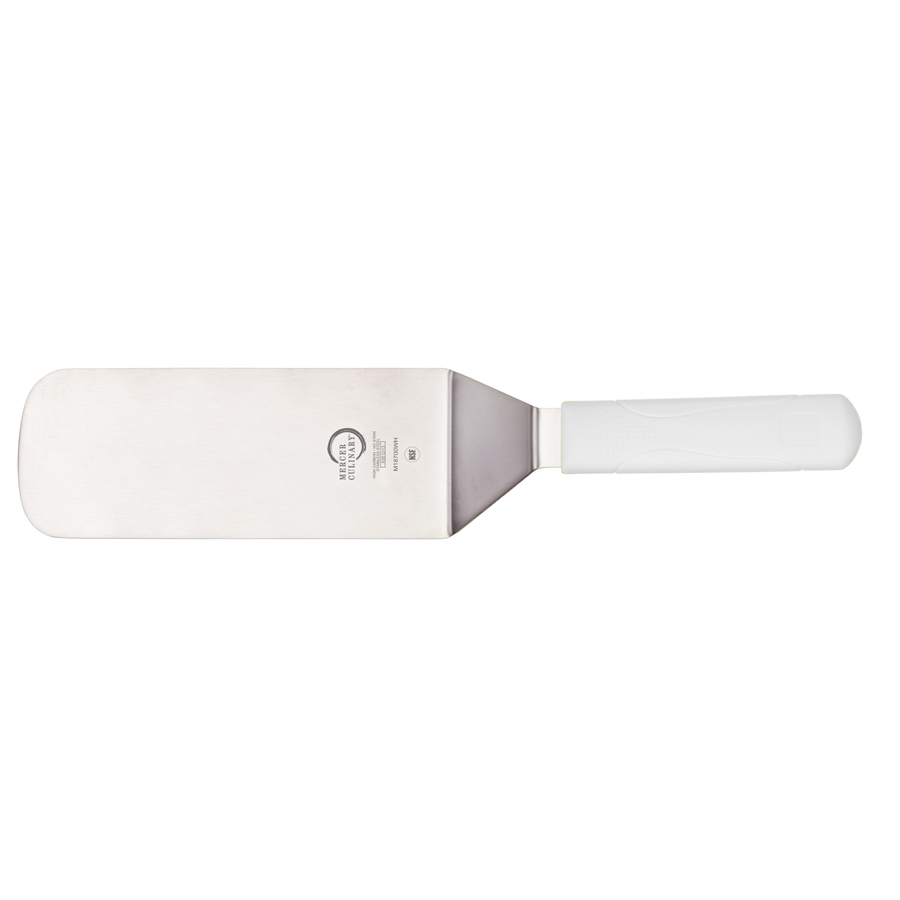 Mercer Millennia® Turner 8x3in With Polypropylene Handle White
