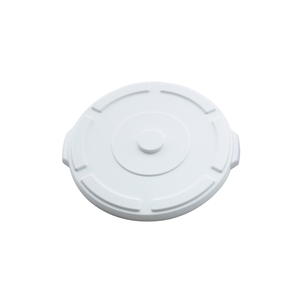 Trust Thor Lid For Round All Purpose Bin 75L White HDPE 54.8x50.7x6.6 cm