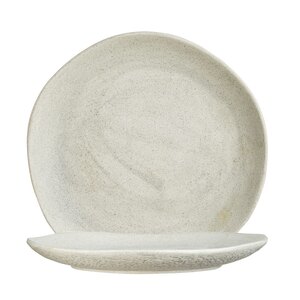Arcoroc Rocaleo Porcelain Nature Organic Round Plate 25.5cm