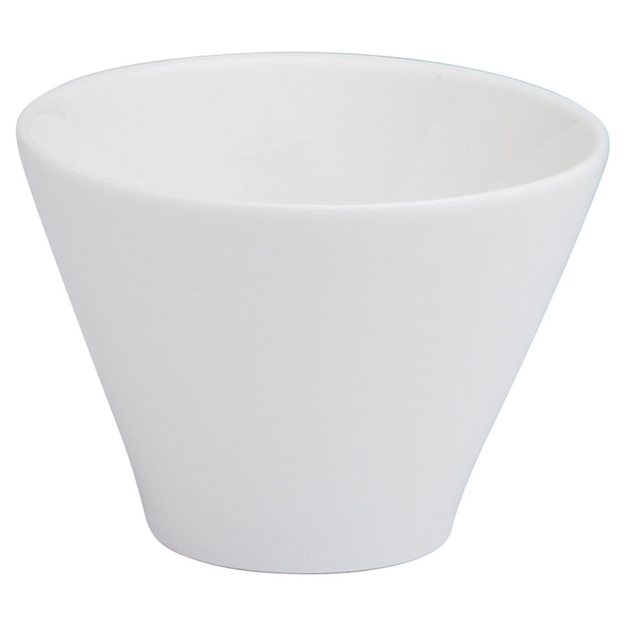 Elia Orientix Bone China White Round Conical Bowl 11cm