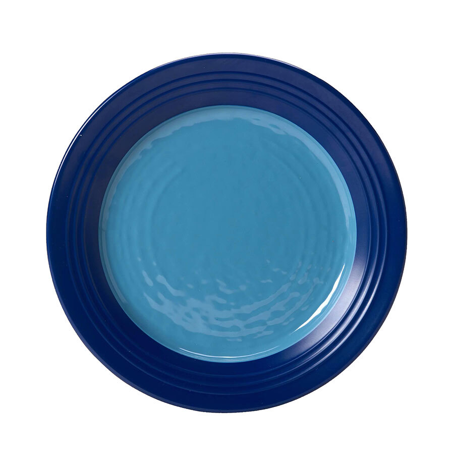 Steelite Freedom Melamine Blue Round Plate 23cm 9 Inch