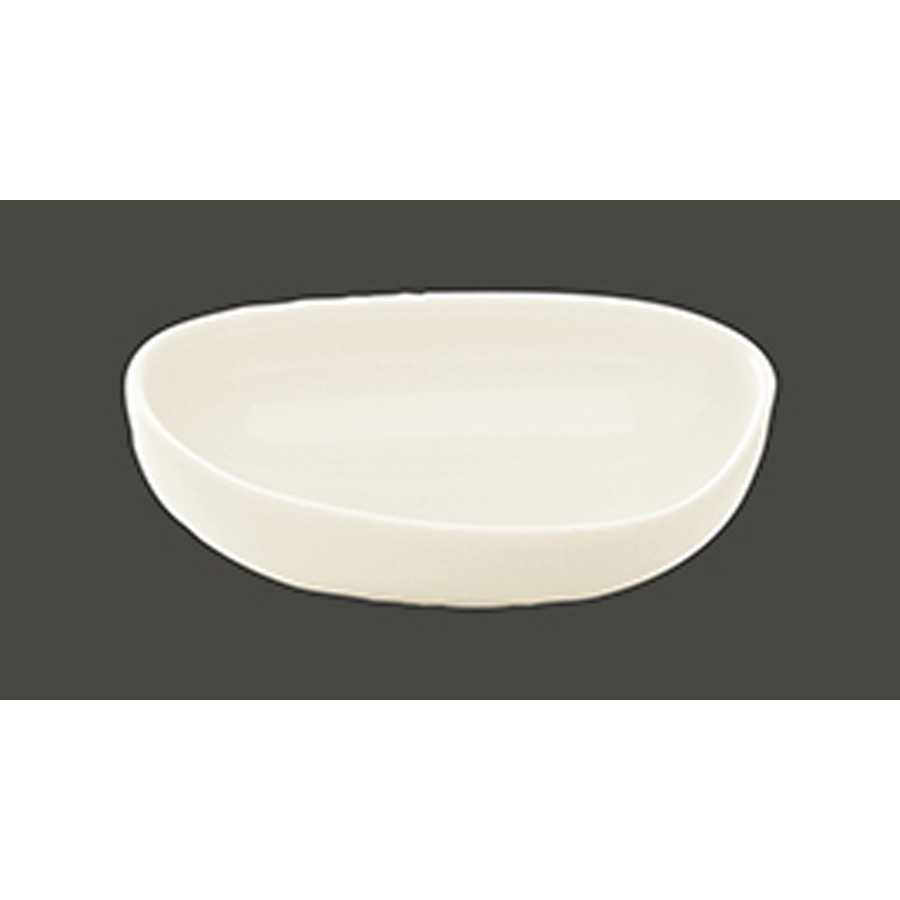 Rak Nabur Vitrified Porcelain White Dip Bowl 8x6.5x2cm 4cl