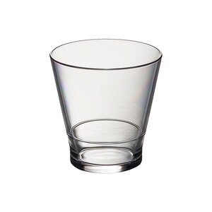 Harfield Polycarbonate Clear Whisky Style Tumbler 255ml