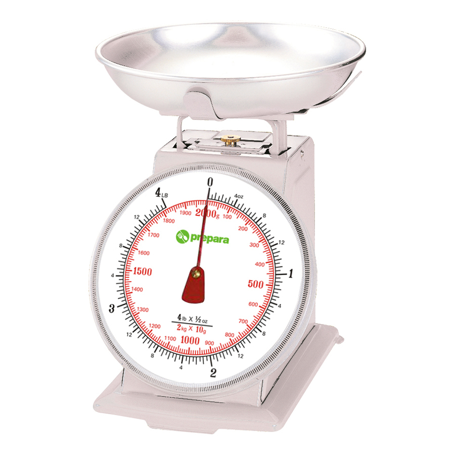 Prepara Scale with Stainless Steel Bowl 2kg