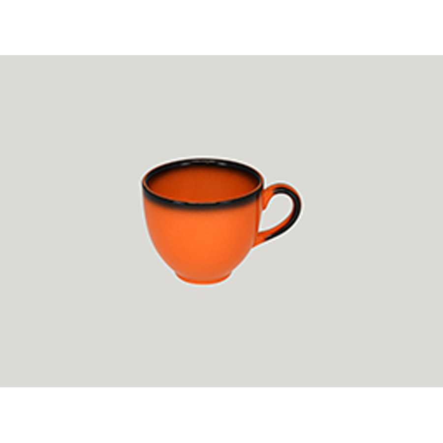 Lea Coffee Cup 20cl Orange
