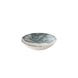 Churchill Tide Vitrified Porcelain Tide Black Round Coupe Bowl 24.8cm
