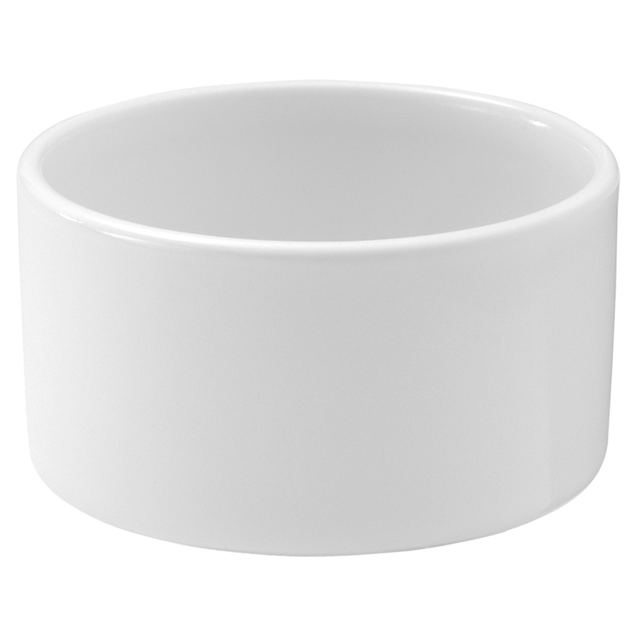 Revol Les Essentiels Porcelain White Round Plain Ramekin 6.9x3.8cm 8cl