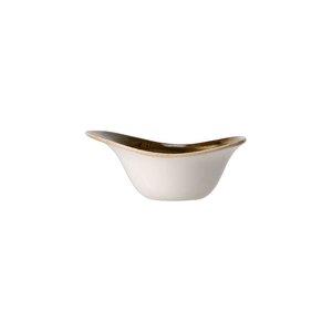 Steelite Craft Vitrified Porcelain Brown Freestyle Bowl 13cm