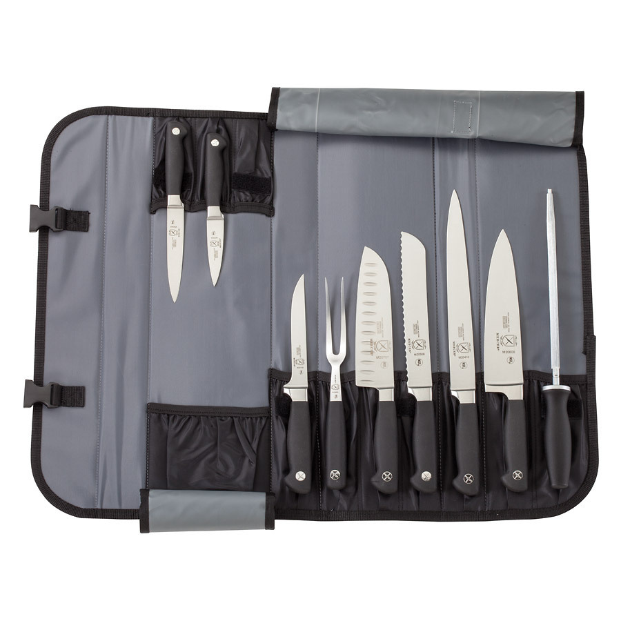 Mercer Genesis® 10 Piece Forged Knife Case Set