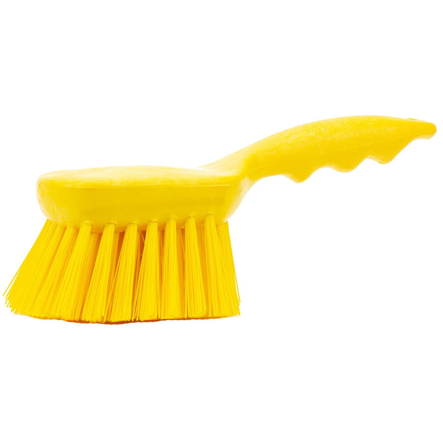 Carlisle Sparta® Utility Floater Scrub Brush 8in Yellow