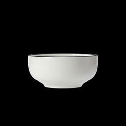 Steelite Asteria Vitrified Porcelain White Round Bowl 13.5cm